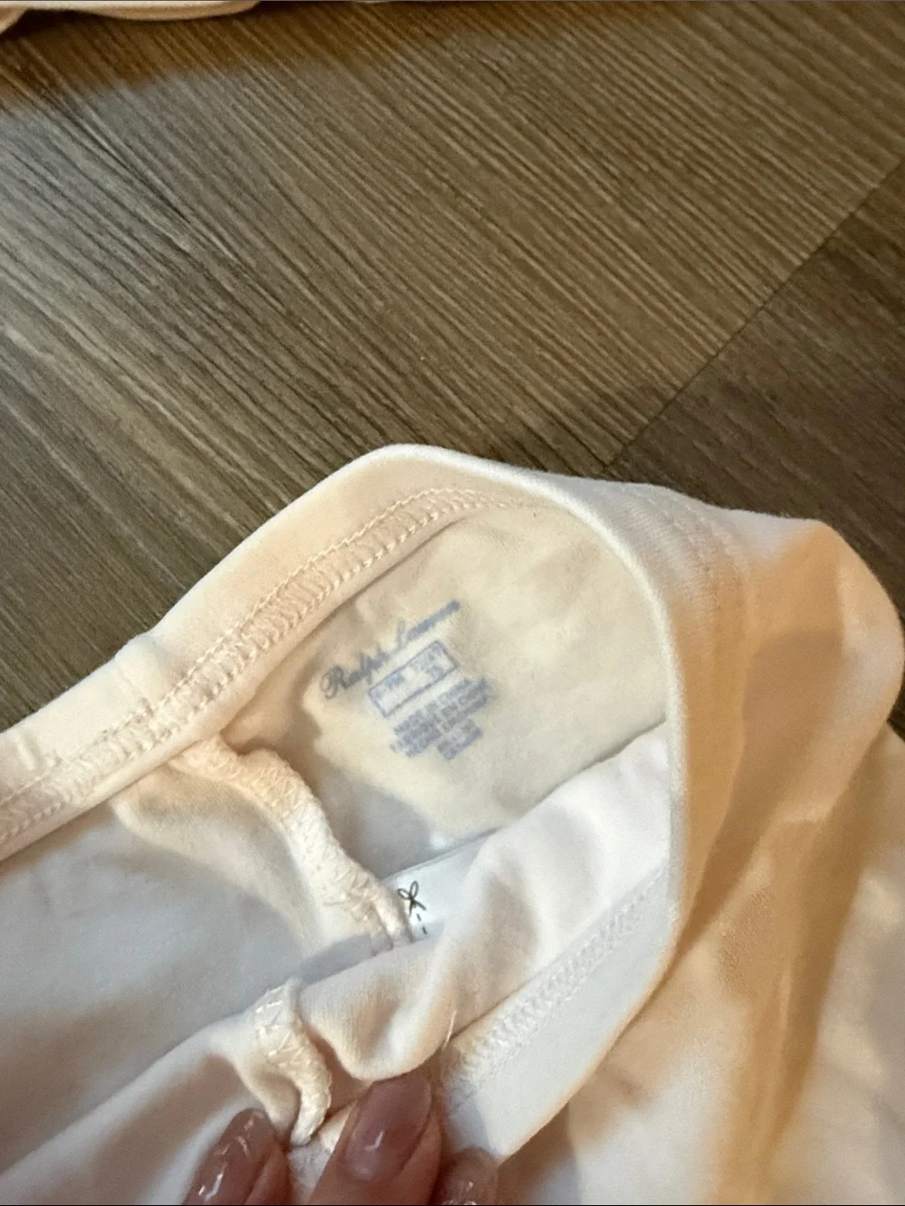 Ralph lauren baby pink long sleeves pants pajama set - 6m